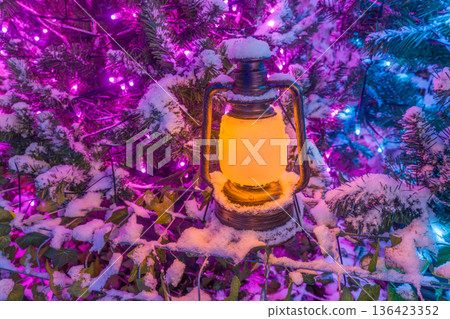 Winter illumination Winter illumination 136423352