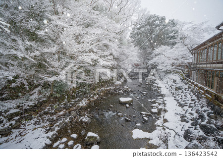 Snowy winter at Shuzenji Snowy winter at Shuzenji 136423542