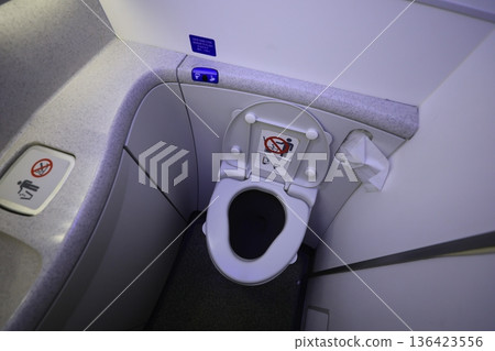 In-flight toilet In-flight toilet 136423556