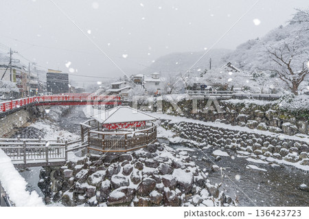 Snowy winter at Shuzenji Snowy winter at Shuzenji 136423723