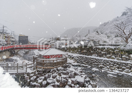 Snowy winter at Shuzenji Snowy winter at Shuzenji 136423727