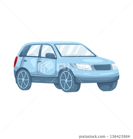 Illustration of car 136423984