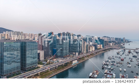 Boats gather densely within Kwun Tong Typhoon Shelter waters Feb 8 2026 Boats gather densely within Kwun Tong Typhoon Shelter waters Feb 8 2026 136424957