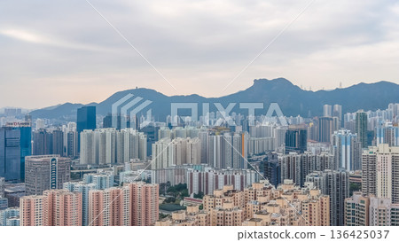 Expansive Kowloon skyline stretches beneath rugged mountain backdrop Feb 8 2026 Expansive Kowloon skyline stretches beneath rugged mountain backdrop Feb 8 2026 136425037