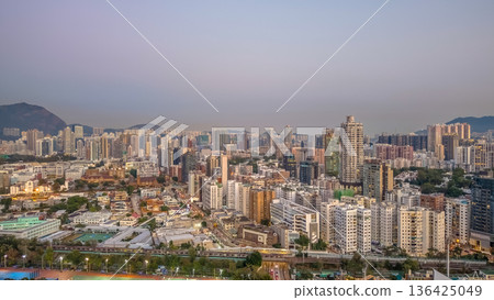 Soft dusk light brightens Kowloon Tong city skyline Feb 6 2026 Soft dusk light brightens Kowloon Tong city skyline Feb 6 2026 136425049