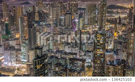 Vibrant night lights illuminate Prince Edward and Sham Shui Po Feb 6 2026 Vibrant night lights illuminate Prince Edward and Sham Shui Po Feb 6 2026 136425103