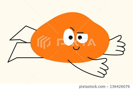 Cute blob element. Cute blob element. 136426076