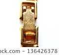K18 stamp (gold necklace) 136426378