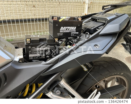 Maintenance of motorcycle 136426474