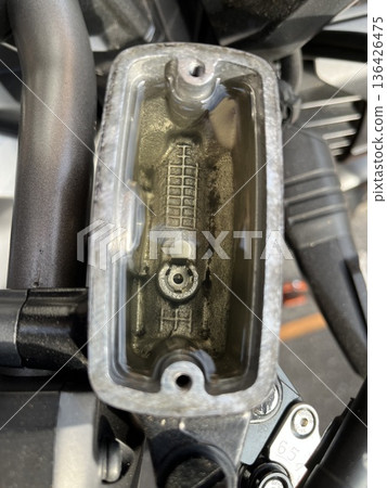 Maintenance of motorcycle 136426475