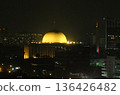 Istuqlal Mosque, the largest in Southeast Asia, and the night view of Jakarta 136426482