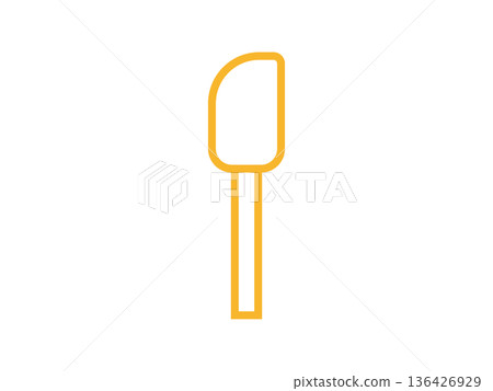 Illustration of a spatula icon Illustration of a spatula icon 136426929