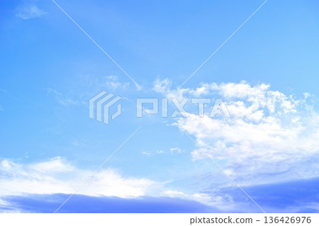 Blue sky and cloud image Blue sky and cloud image 136426976