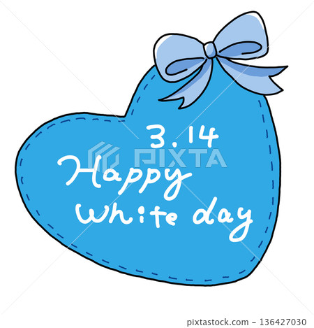 White Day Heart White Day Heart 136427030