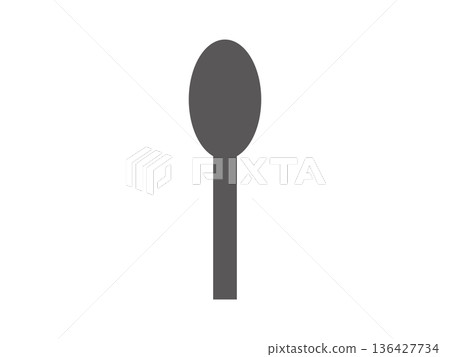 Spoon icon illustration 136427734