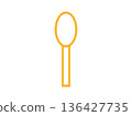 Spoon icon illustration 136427735
