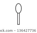 Spoon icon illustration 136427736