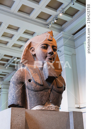 Statue of Ramses II, British Museum 136428788