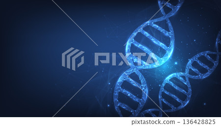 Modern genetics background. 136428825