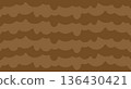 Melted chocolate texture background 136430421