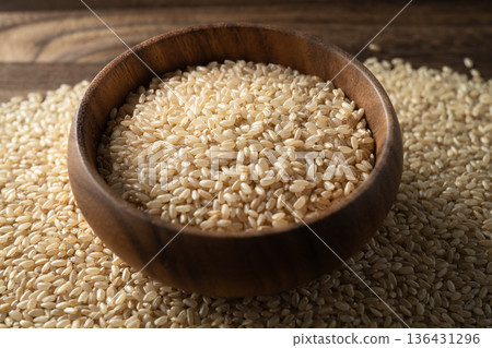 Japanese bran rice Japanese bran rice 136431296