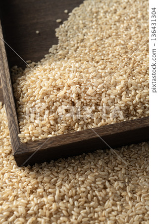Japanese bran rice Japanese bran rice 136431304