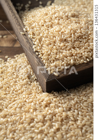 Japanese bran rice Japanese bran rice 136431315