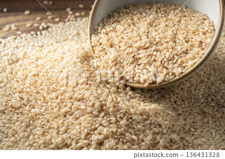 Japanese bran rice Japanese bran rice 136431328