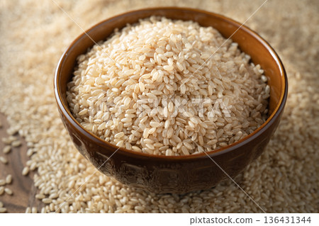 Japanese bran rice Japanese bran rice 136431344