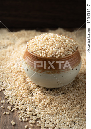 Japanese bran rice Japanese bran rice 136431347