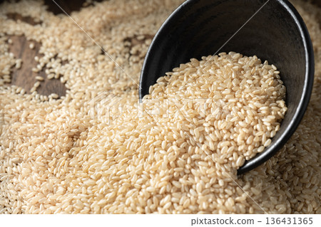 Japanese bran rice Japanese bran rice 136431365