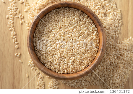 Japanese bran rice Japanese bran rice 136431372