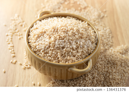 Japanese bran rice Japanese bran rice 136431376
