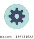 Gear icon 136431628