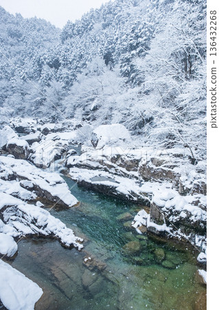巽川峽谷（冬季） 136432268