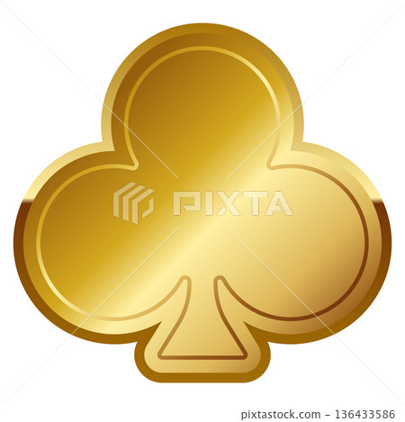 金色豪華俱樂部框架 136433586
