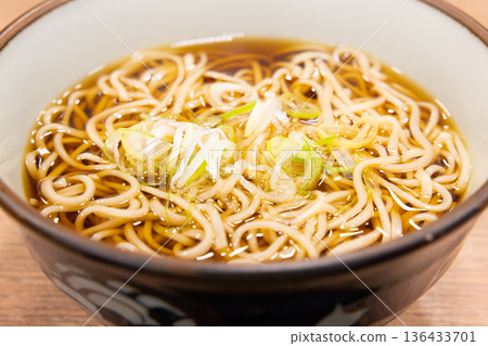 美味的清蕎麥麵 美味的清蕎麥麵 136433701