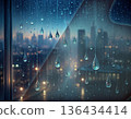 Nocturnal Rain Reflections III — Nocturne Piano 136434414