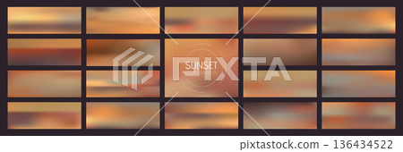 Bright color gradients. 136434522