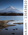 Mt. Fuji wishing from Lake Shoin 136434610
