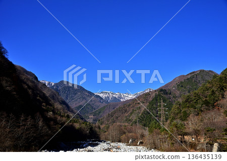 Senjojiki, Central Alps seen from the Otagiri side 136435139