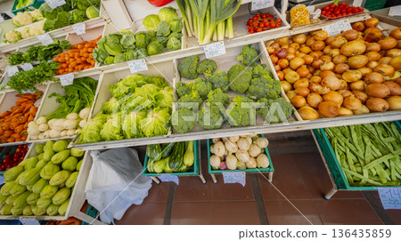 Farmers Market, Funchal, Portugal Farmers Market, Funchal, Portugal 136435859
