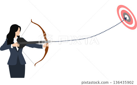 捕獲目標的示意圖 136435902