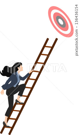 Illustration of capturing a target 136436154