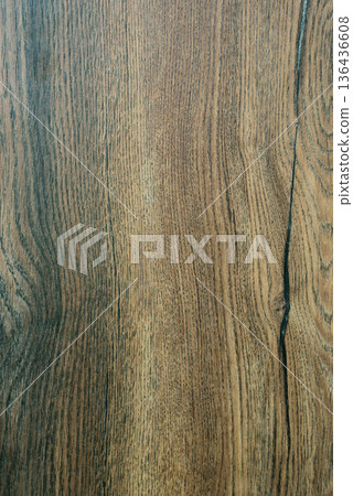 Natural Wood Grain With Rustic Texture 136436608