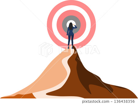 Illustration of capturing a target 136438356