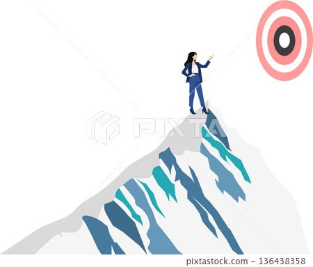 Illustration of capturing a target 136438358