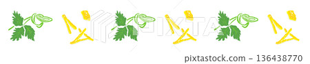 A colorful line of chopped green onions, ginger, and other condiments A colorful line of chopped green onions, ginger, and other condiments 136438770