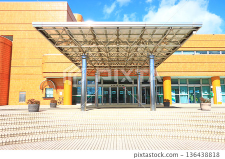 愛知縣春日井市春日井市綜合體育館風景 愛知縣春日井市春日井市綜合體育館風景 136438818