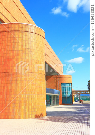 愛知縣春日井市春日井市綜合體育館風景 愛知縣春日井市春日井市綜合體育館風景 136438821